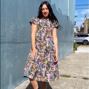 Noowork Frida Mushroom Dress Medium